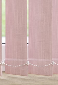 Brindisi, Light Pink - Vertical Blind Slats